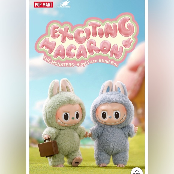 Exciting Macaron Sesame Bean Gray